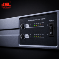 Amplificateur de puissance professionnel 2x300W 2x450W 1x900W 4 Ohm avec XLR Speakon pour sonorisation live, discothèque, DJ