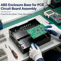 Boîtier de protection en plastique ABS isolé pour module d'acquisition de données IoT et accessoire de transmission de signal