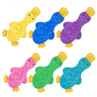 Offre Spéciale – Jouet à Mâcher pour Chien Unisexe en Peluche Ultra Douce et Écologique, Design Animal Adorable, Canard Qui Couine, Idéal pour les Fêtes et les Cadeaux
