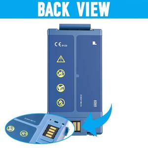 Batería de Repuesto Jiazijia 9V 4200mAh Ph AED para <span class=keywords><strong>Desfibrilador</strong></span> HeartStart HS1, Batería de Iones de Litio M5070A - Product Image 4