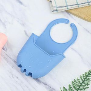 Silicone Hanging Drain Bag <b>Kitchen</b> Sink Faucet Storage Basket Bathroom Soap <b>Sponge</b> <b>Holder</b> - Product Image 3