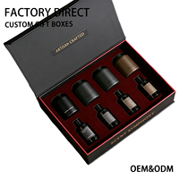 Scatola Regalo di Lusso Personalizzata Nera con Chiusura Magnetica, Confezione in Cartone con Stampa in Lamina d'Oro e Inserto in Schiuma EPE