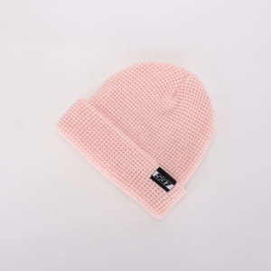 Unisex 100% acrílico invierno cálido sombrero suave con puños Waffle Knit Beanie logotipo personalizado otoño temporada al por mayor - Product Image 2
