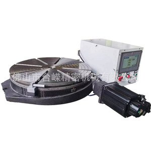 โต๊ะหมุนแนวนอนแบบ Heavy Duty รุ่น Ts1250A พร้อมแผ่นอินเด็กซ์เซอร์โวไฟฟ้า โต๊ะหมุน CNC ขนาดใหญ่พิเศษ - Product Image 2
