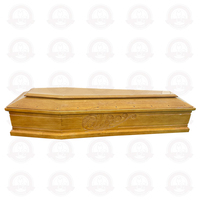 Urna Funeraria de Madera Maciza Estilo Europeo, Tallada en Madera de Paulownia y Abeto, para Cenizas, Directo de Fábrica