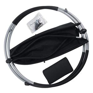 كرسي استلقاء هزاز قابل للطي للحدائق بإطار من الألومنيوم - Product Image 3