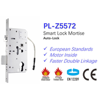 Serrure de porte électrique électronique standard européenne Polymath 8*8MM 55/72mm Serrure à mortaise pour porte