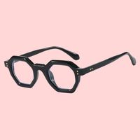 Gafas Unisex de Moda, Redondas, Pequeñas, Montura Completa, Retro, Anti Luz Azul, para Miopía, Lectura, Ópticas