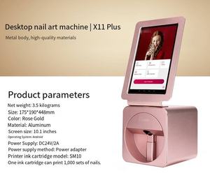 Smart Automatic Plastic Desktop Nail Printing Machine 3D DIY Function Cartoon Manicure Mobile Automation WIFI Connection - Product Image 2