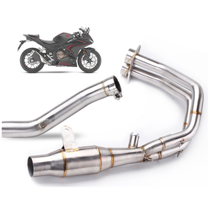 Pot d'échappement de moto, tuyau de liaison avant, moyen et intermédiaire pour <span class=keywords><strong>HONDA</strong></span> CB500X, <span class=keywords><strong>CB500F</strong></span>, CBR500, CBR500R <span class=keywords><strong>2013</strong></span> - 2019 - Product Image 4
