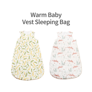 Happyflute recién nacido simple cantidad invierno Bebé cómodo <span class=keywords><strong>saco</strong></span> para dormir pierna cubierta bambú algodón chaleco <span class=keywords><strong>saco</strong></span> de dormir - Product Image 4