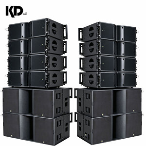 Système de haut-parleurs en ligne passifs 8+4 avec deux enceintes de 8 pouces Kd-208 et un caisson de basses de 18 pouces Kd-28 Kd-208/kd-28 - Product Image 1