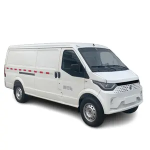 Camion logistique simple de la cabine 6m3 de van électrique pur fabriqué en Chine pour l'exportation