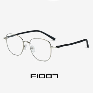 高品質でおしゃれなパソコン用メガネ、ブルーライトカット、無地柄、レトロ、ユニセックス、処方箋対応、光学フレームメガネ - Product Image 2