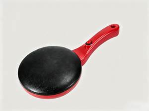 Crêpière Électrique Antiadhésive 20 cm 700W à Vente Chaude avec Contrôle Automatique du Thermostat et Plaque en Fonte pour Usage Domestique - Product Image 4