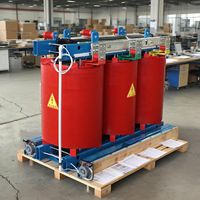 Transformateur de puissance triphasé à sec 400V basse tension 2500kVA 50Hz, convertisseur élévateur de tension 11kV vers 400V