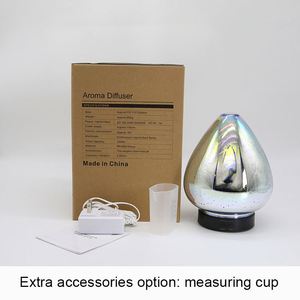 Diffusore di Aromi AromaNano, Deodorante per Ambienti USB, Diffusore di <span class=keywords><strong>Oli</strong></span> <span class=keywords><strong>Essenziali</strong></span> Illuminato 3D in Vetro, Elettrico da Tavolo, Garanzia 1 Anno - Product Image 5