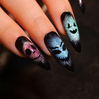 Danny Coll Vernis Magnétique Gel UV 9 Couleurs Nail Art Glitter Cat Eye Gel Polish Set
