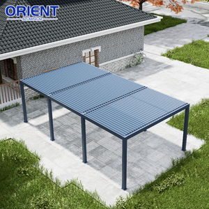 Pérgola Bioclimática Moderna para Jardín Exterior, con Soportes para Persianas, Pantallas y Motorizada - Product Image 6