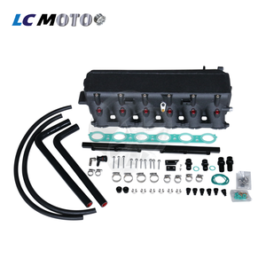 CNC Billet Endtank MAX CORE Gen <span class=keywords><strong>2</strong></span> B58 Charge air Cooler Intake Manifold untuk M340i G20 G29 A90 3.0T 2020+ Tidak Cocok untuk 48V - Product Image 3