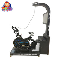 Máquina de Juegos de Realidad Virtual Dinámica 9D, Bicicleta Eléctrica de Realidad Virtual 9D