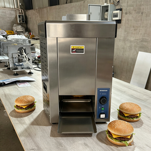 Machine à hamburgers verticale électrique portable en acier inoxydable haute productivité pour fabricants d'équipements de cuisine - Product Image 1