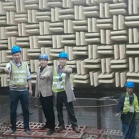 Ruang Anekoik Jinghuan NRC 0.4 Tahan Api Ramah Lingkungan untuk Pengujian Akustik Produk
