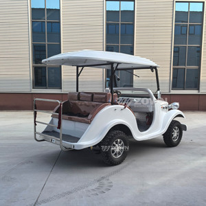 Luxury Vintage Electric Classic Car European Design Sightseeing Car with CE <b>Certification</b> for Hotel - Product Image 6