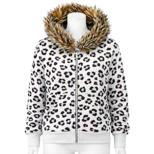 Sudadera con Capucha Reversible de Doble Cremallera, Diseño Personalizado, Tejido Polar Resistente, para Hombre y Mujer, con Forro de Piel Sintética, Transpirable y de Secado Rápido - Product Image 4