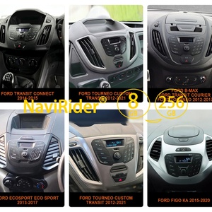 Para FORD TRANSIT CONNECT TOURNEO CUSTOM ECOSPORT, Pantalla Qled de 10.88 Pulgadas, Sistema Multimedia para Auto, 2 Din, GPS, Carplay, Unidad Principal Estéreo - Product Image 2