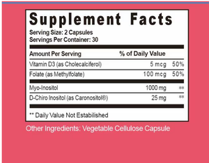 Suplemen Kapsul Myo-<span class=keywords><strong>Inositol</strong></span> & D-Chiro <span class=keywords><strong>Inositol</strong></span> Label Pribadi Mempromosikan Keseimbangan Hormonal dan Mendukung Kapsul <span class=keywords><strong>Inositol</strong></span> - Product Image 4