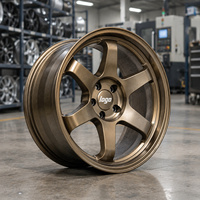 Jantes forgées RAYS TE37 Ultra M Spec Bronze en alliage, 16-22 pouces, 5x112 5x114.3 pour Audi A4 S4 Honda CRV Nissan 370Z Infiniti Q50