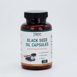 Private Label Gmp Zwarte Zaadolie Softgel Huid Premium Koudgeperste Nigella Sativa Zwarte Zaadolie Capsules Met Vitamine <span class=keywords><strong>E</strong></span> - Product Image 2