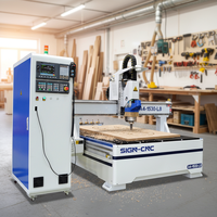 Router CNC ISO30-ER32 con Cambio Automático de Herramienta, Husillo de 9kW, Recorrido de 1500x3000x280mm, Precisión de 0.01mm, 2 Años de Garantía, Directo de Fábrica