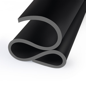 Black Industrial Rubber Sheet Oil Resistant Anti Slip Wear Resistant Cushioning Insulating Pad For Abrasion Protection - Product Image 3