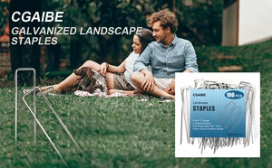 U-образные садовые колышки для крепления газона, травы и ландшафтных элементов - Product Image 6