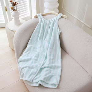 Asciugamano assorbente in pile di corallo in microfibra, accappatoio elastico, ricamabile, multicolore, asciugamano ad asciugatura rapida - Product Image 5