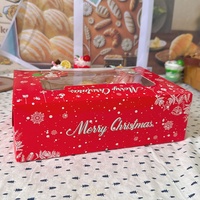 Boîte cadeau de Noël, jouet anti-stress en PU souple, jouet à presser doux, article festif, emballé individuellement, best-seller, célèbre sur Internet
