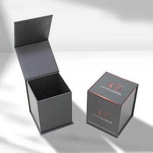 Custom Recyclable Grey Board Rigid Magnet Box Packaging Luxury Book Shaped Magnetic Gift Box with Magnetic Lid - Product Image 4