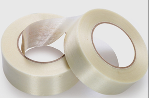Sợi vận chuyển rõ ràng tự dính đóng đai gia cố sợi thủy tinh Filament băng sợi thủy tinh băng dính Lưới sợi thủy tinh Băng - Product Image 2