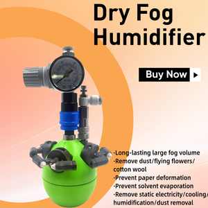 Hệ thống làm mát không khí nhà kính bằng máy tạo độ ẩm sương khô đa chức năng, hệ thống tạo ẩm công nghiệp, vòi phun sương khô siêu âm - Product Image 2