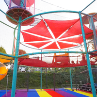 Équipement de terrain de jeu en corde ROPECUBE pour enfants, zones d'aventure et parcs d'activités d'exploration familiale
