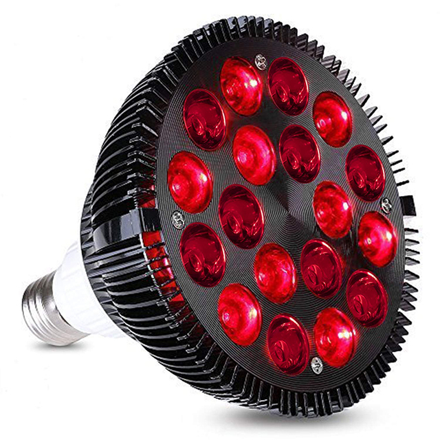 Red Therapy Light 54W 660m 850m Red Light Therapy Bulb Red Light Professional Led Therapy
