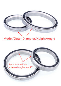 Dahili Alüminyum Alaşımlı 41/41.8/47/49/51/52 MM <span class=keywords><strong>MTB</strong></span> 44mm Sızdırmaz Kulaklık Yatakları - Product Image 4