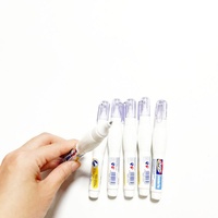 SURWIN PX121 Set de Papelería Escolar, Líquido Corrector, Bolígrafo de Tinta de 7ml con Punta de Aguja, Corrector para la Escuela