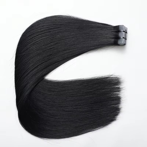 Extensions de <span class=keywords><strong>cheveux</strong></span> à bandes adhésives noires de 16 à 28 pouces, extensions de <span class=keywords><strong>cheveux</strong></span> à bandes adhésives lisses, extensions de <span class=keywords><strong>cheveux</strong></span> européennes 100% Remy à bandes adhésives, <span class=keywords><strong>cheveux</strong></span> humains - Product Image 3
