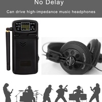 Casque de monitoring intra-auriculaire sans fil TopYun N801 de qualité professionnelle avec suppression du bruit, double canal XLR, 20Hz-20KHz, microphone intégré