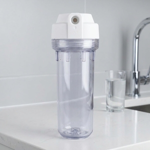 Wholesale Supply Transparent <b>Water</b> Filter Housing Clear Plastic Pre-Filter Bowl Replacement for Point of Use <b>Drinking</b> <b>Water</b> - Product Image 1