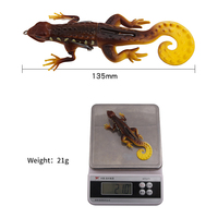 Leurre de pêche souple artificiel Géco en caoutchouc bionique, 13,5 cm, 21 g, 10 couleurs – Nouveauté promotionnelle