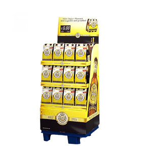 Tùy chỉnh kích thước lớn phong cách hiện đại có thể gập lại các tông sóng hiển thị sàn đứng cho cửa hàng giấy hiển thị sàn đứng - Product Image 6